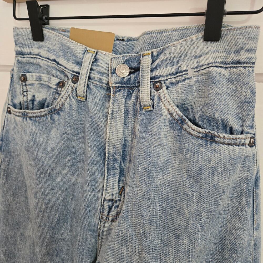 Levi's Vintage 1950's 701 Women's Jeans BIG E Stone Wash Size 25 NWT - Picture 8 of 13